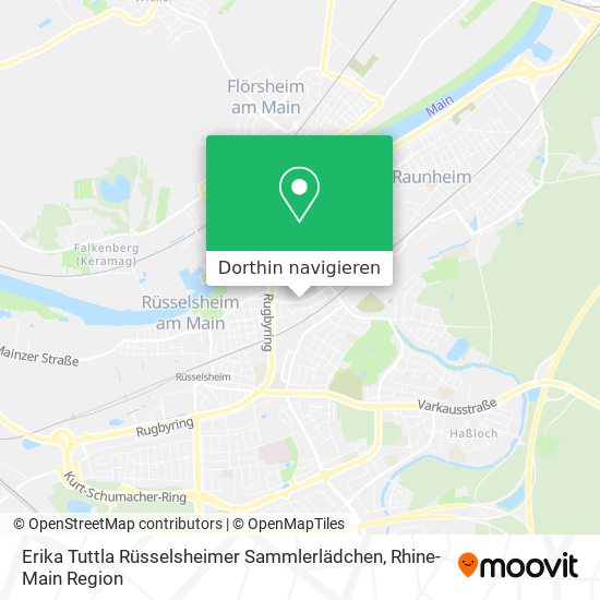 Erika Tuttla Rüsselsheimer Sammlerlädchen Karte