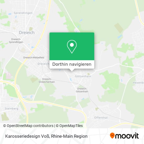 Karosseriedesign Voß Karte