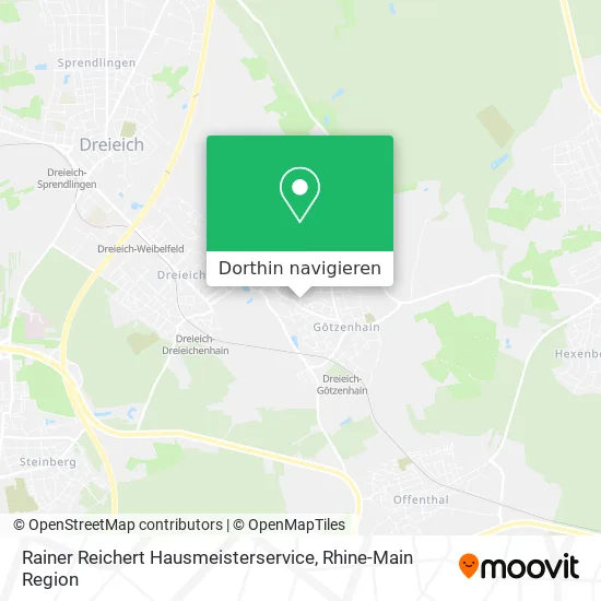 Rainer Reichert Hausmeisterservice Karte