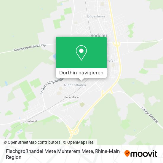 Fischgroßhandel Mete Muhterem Mete Karte