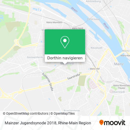 Mainzer Jugendsynode 2018 Karte