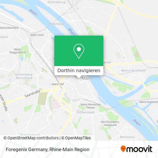 Foregenix Germany Karte