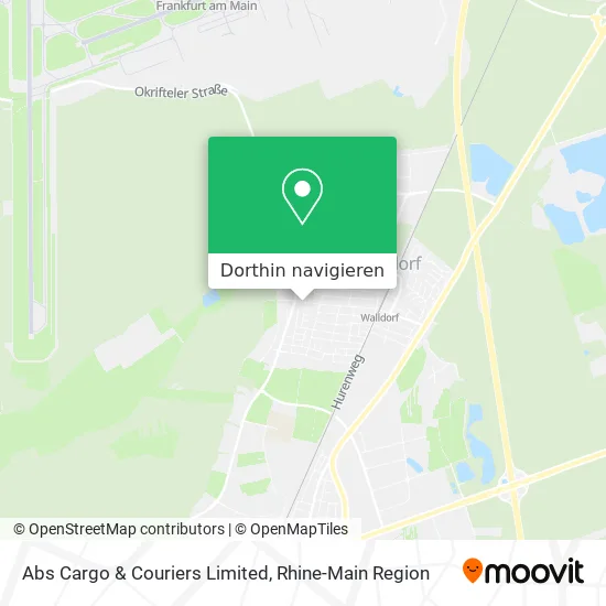 Abs Cargo & Couriers Limited Karte