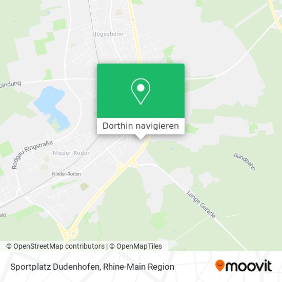 Sportplatz Dudenhofen Karte