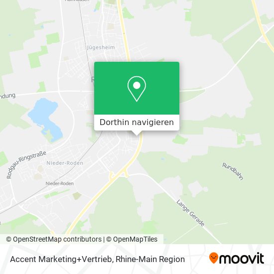 Accent Marketing+Vertrieb Karte