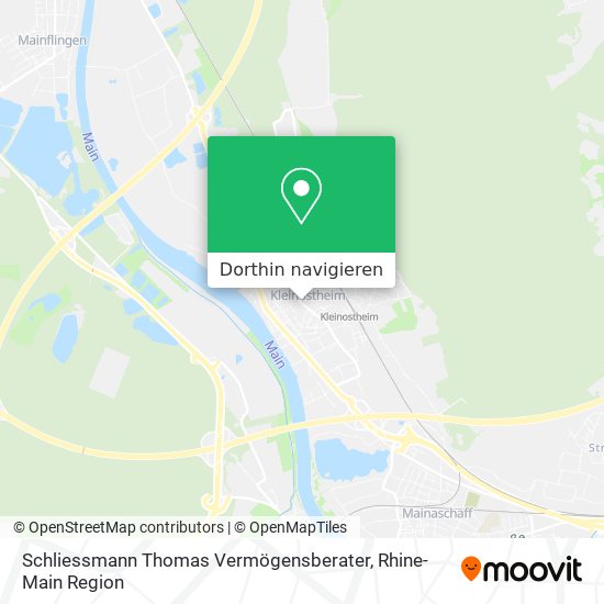 Schliessmann Thomas Vermögensberater Karte