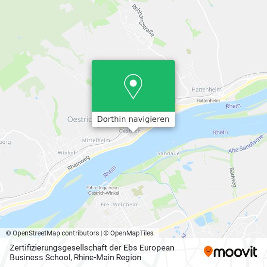 Zertifizierungsgesellschaft der Ebs European Business School Karte