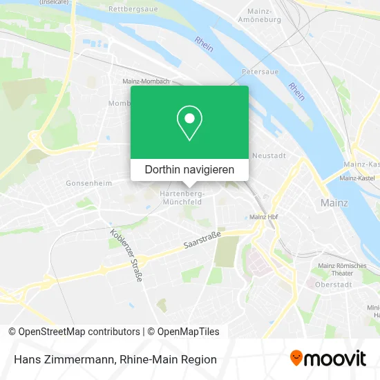 Hans Zimmermann Karte