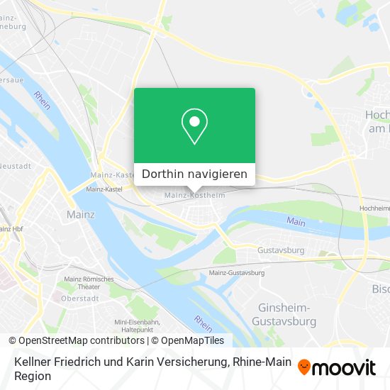 Kellner Friedrich und Karin Versicherung Karte