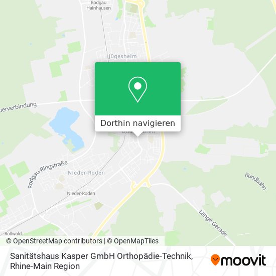 Sanitätshaus Kasper GmbH Orthopädie-Technik Karte