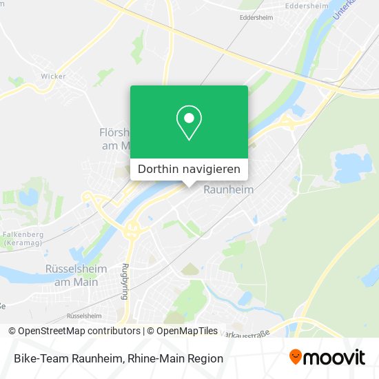 Bike-Team Raunheim Karte