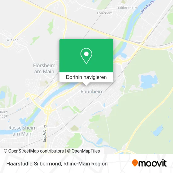 Haarstudio Silbermond Karte