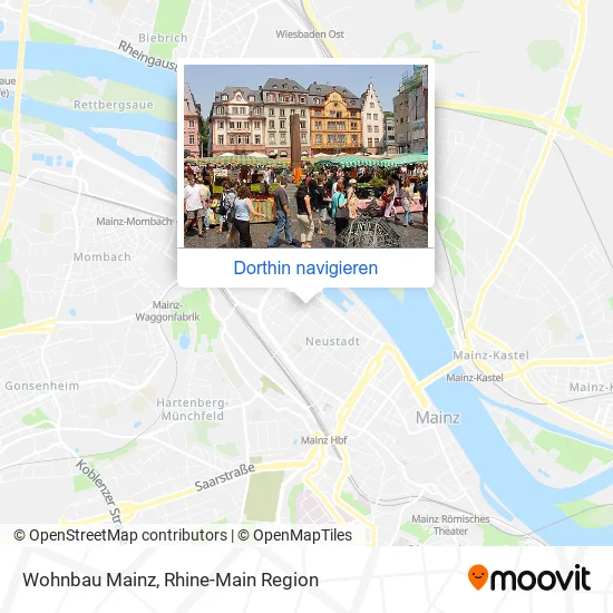 Wohnbau Mainz Karte