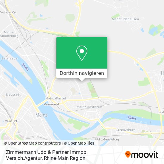 Zimmermann Udo & Partner Immob. Versich.Agentur Karte
