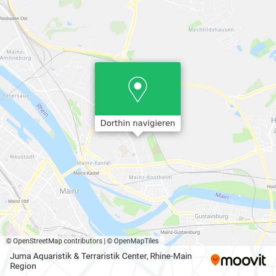 Juma Aquaristik & Terraristik Center Karte
