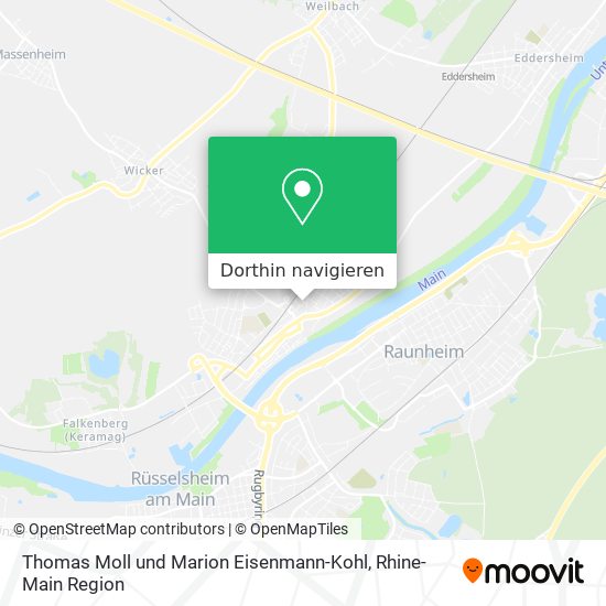 Thomas Moll und Marion Eisenmann-Kohl Karte