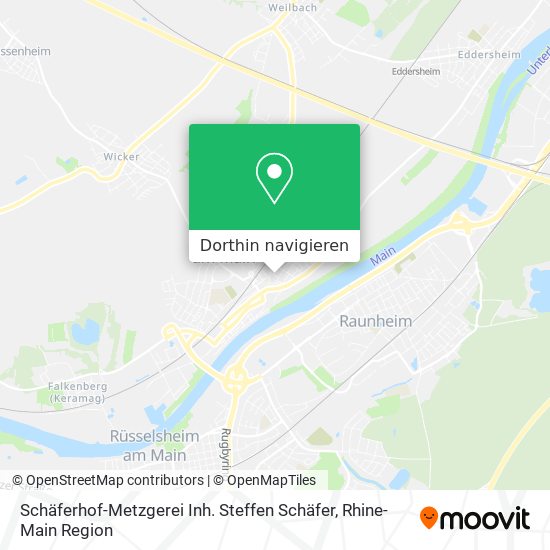 Schäferhof-Metzgerei Inh. Steffen Schäfer Karte