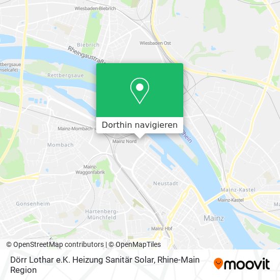 Dörr Lothar e.K. Heizung Sanitär Solar Karte