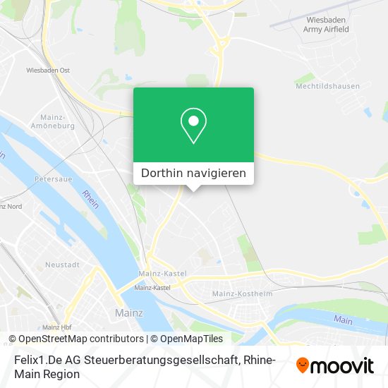 Felix1.De AG Steuerberatungsgesellschaft Karte