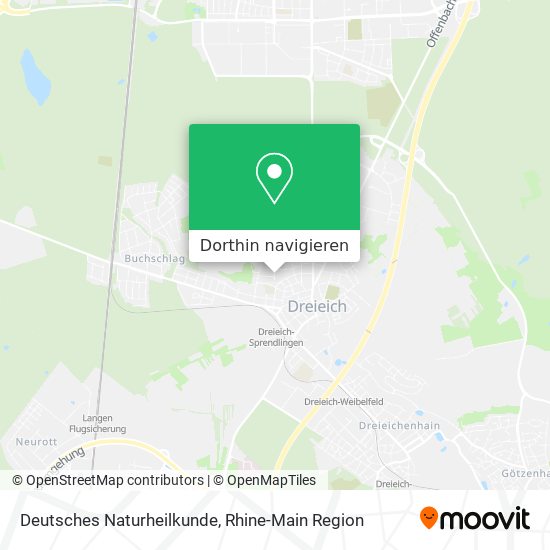 Deutsches Naturheilkunde Karte
