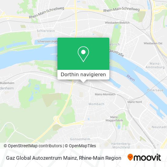 Gaz Global Autozentrum Mainz Karte