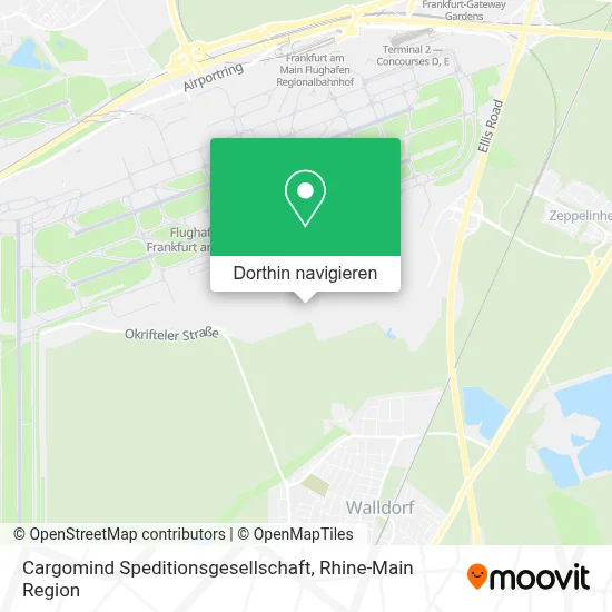 Cargomind Speditionsgesellschaft Karte