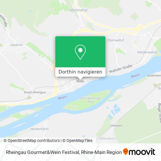 Rheingau Gourmet&Wein Festival Karte