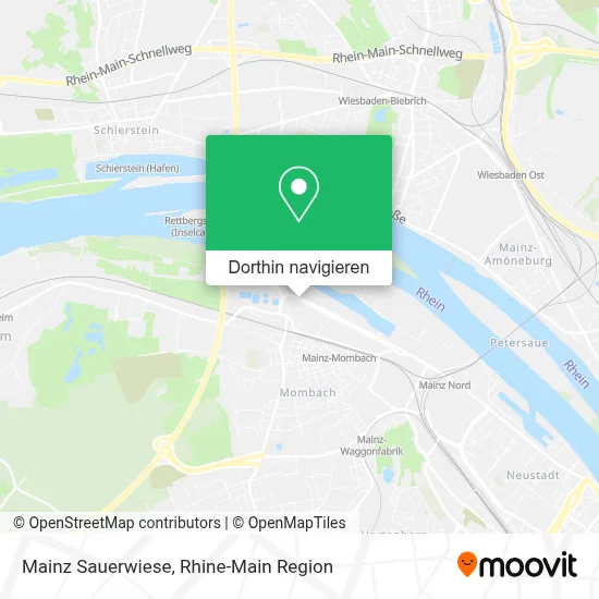 Mainz Sauerwiese Karte