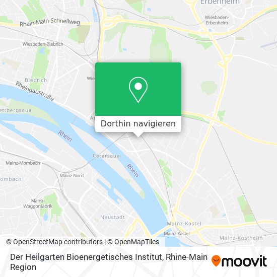 Der Heilgarten Bioenergetisches Institut Karte