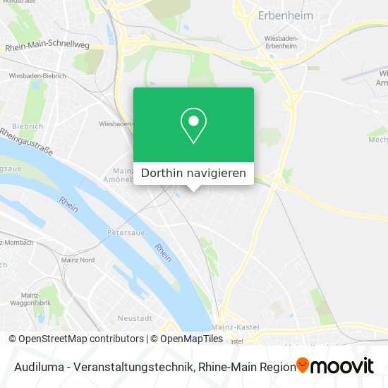 Audiluma - Veranstaltungstechnik Karte