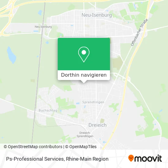 Ps-Professional Services Karte