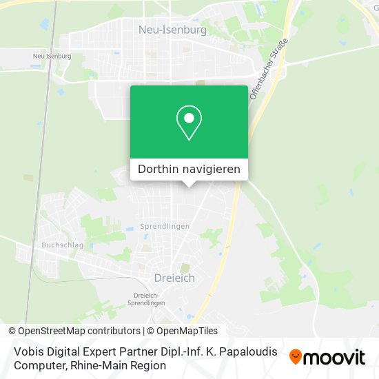 Vobis Digital Expert Partner Dipl.-Inf. K. Papaloudis Computer Karte