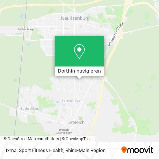 Ixmal Sport Fitness Health Karte