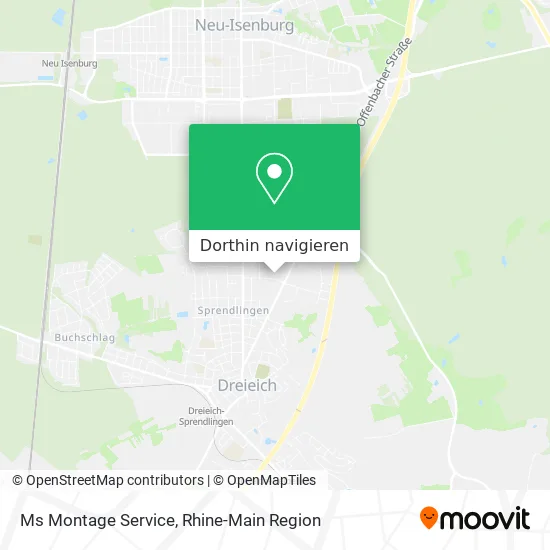 Ms Montage Service Karte