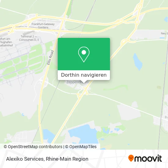 Alexiko Services Karte