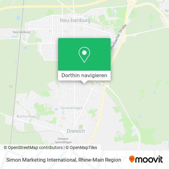 Simon Marketing International Karte