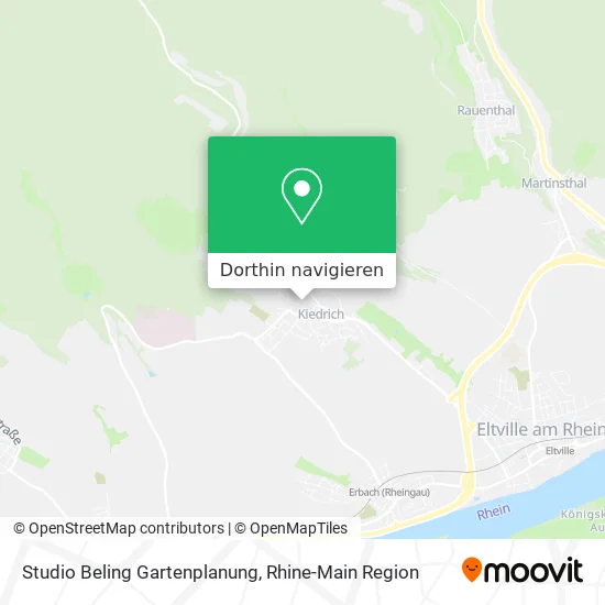 Studio Beling Gartenplanung Karte