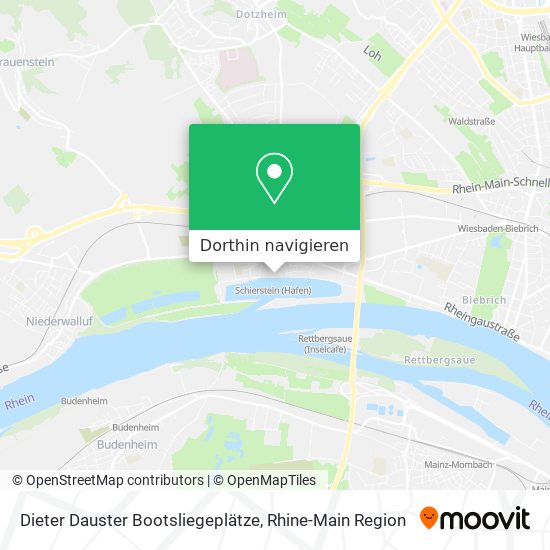 Dieter Dauster Bootsliegeplätze Karte