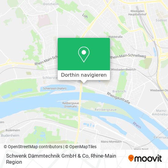 Schwenk Dämmtechnik GmbH & Co Karte