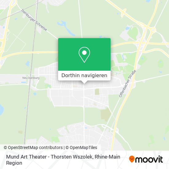 Mund Art Theater - Thorsten Wszolek Karte