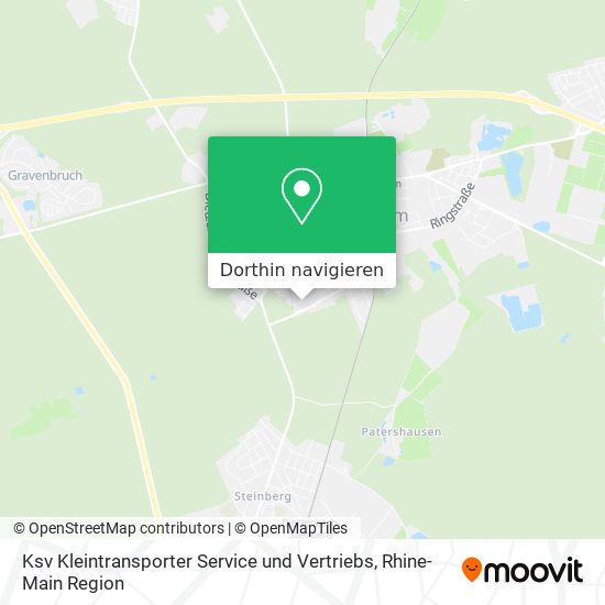 Ksv Kleintransporter Service und Vertriebs Karte