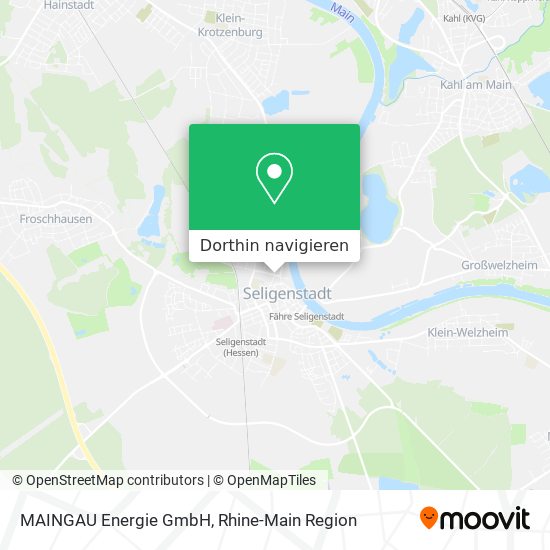 MAINGAU Energie GmbH Karte