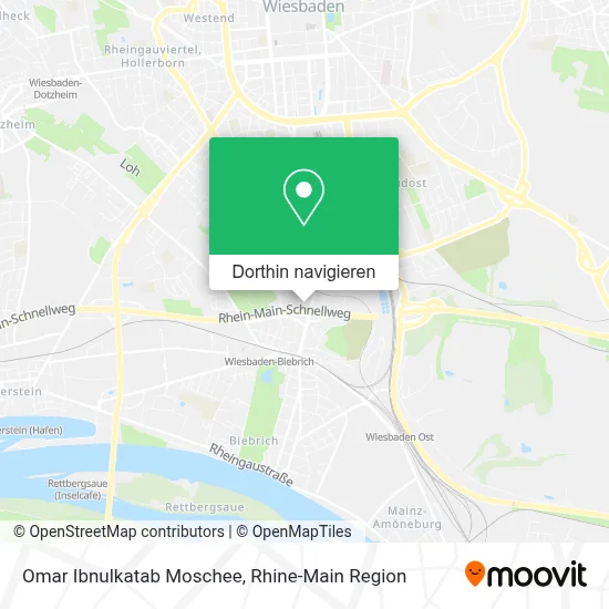 Omar Ibnulkatab Moschee Karte