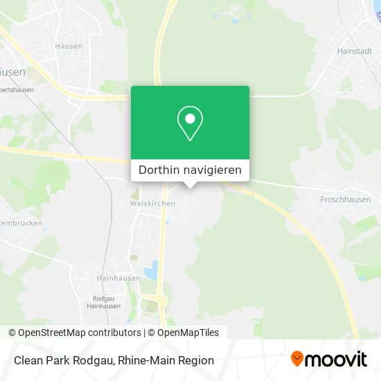 Clean Park Rodgau Karte