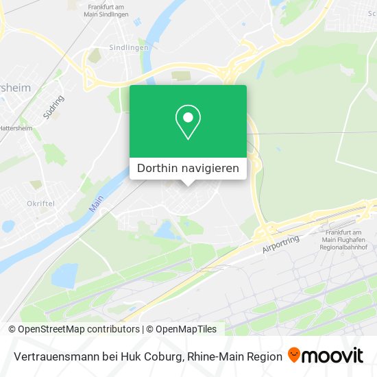 Vertrauensmann bei Huk Coburg Karte