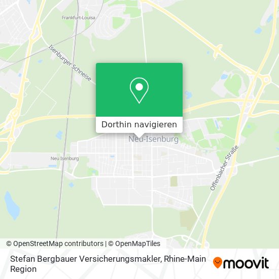 Stefan Bergbauer Versicherungsmakler Karte