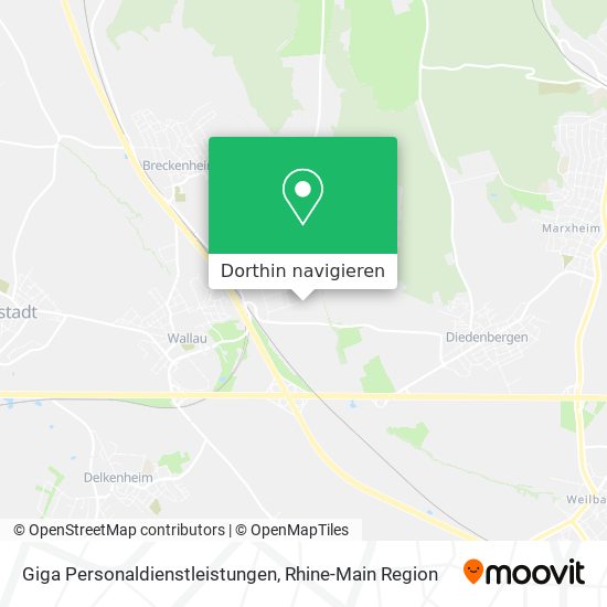 Giga Personaldienstleistungen Karte