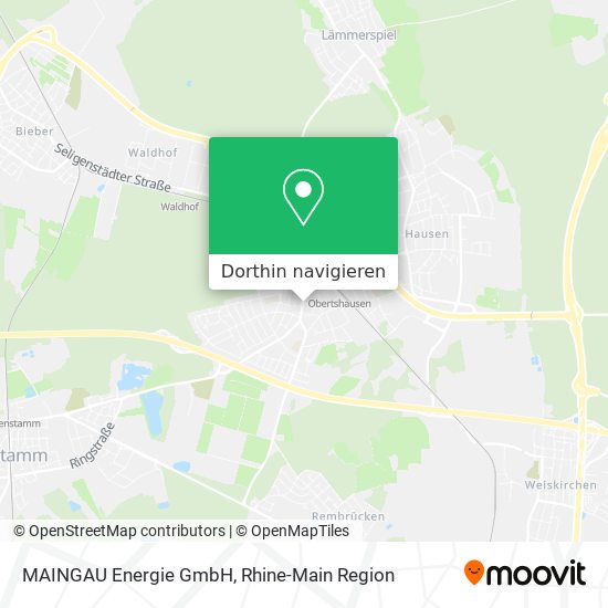 MAINGAU Energie GmbH Karte