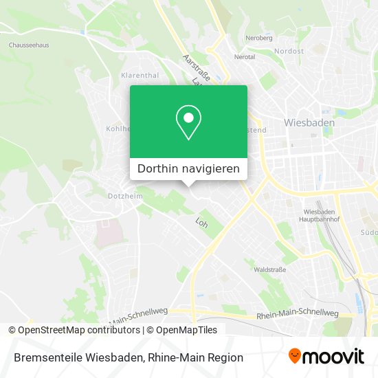 Bremsenteile Wiesbaden Karte