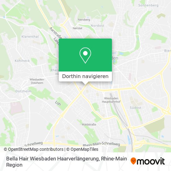 Bella Hair Wiesbaden Haarverlängerung Karte